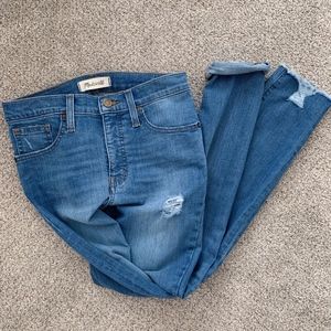 MADEWELL 9" High-Rise Skinny Jeans